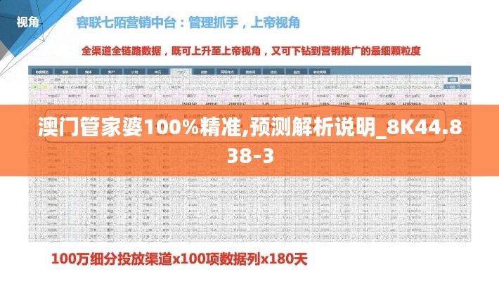 澳门管家婆100%精准,预测解析说明_8K44.838-3