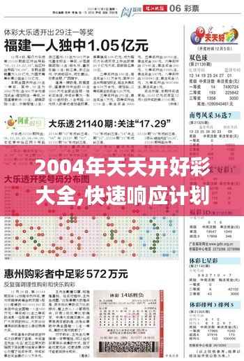 2004年天天开好彩大全,快速响应计划解析_模拟版11.569