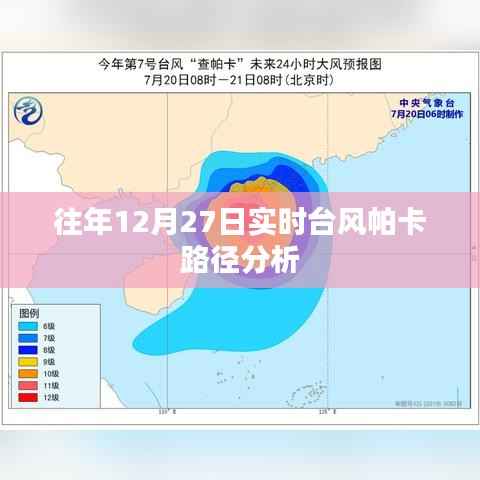 台风帕卡实时路径分析，往年12月27日观察报告